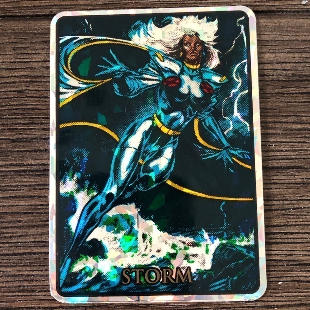 Vintage Marvel x-men: Storm Holograph sticker